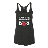 I am the proud mom of a rescue dog tank top